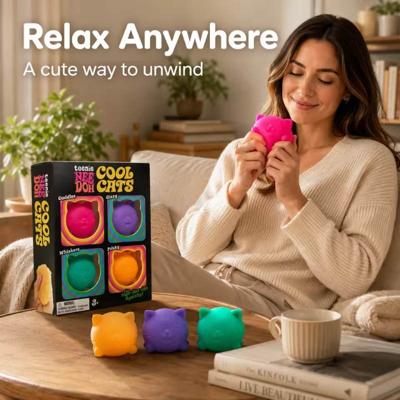 Trending Needoh Mini 4 Pack Se - Party Games For Adults And Kids recension och pris