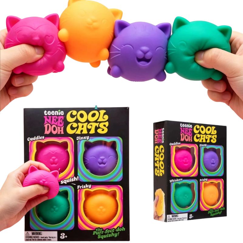 Mini 4 Pack Set Needoh Nice Ic - Party Games For Adults And Kids recension och pris